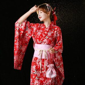 Authentique Kimono Japonais femme