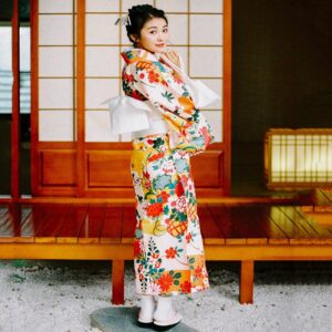 Kimono Japonais Geisha Femme