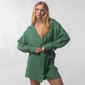 Kimono Gaze de Coton Vert