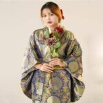 Kimono Japonais Satin femme