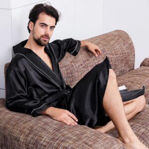 Kimono Satin Homme Luxe