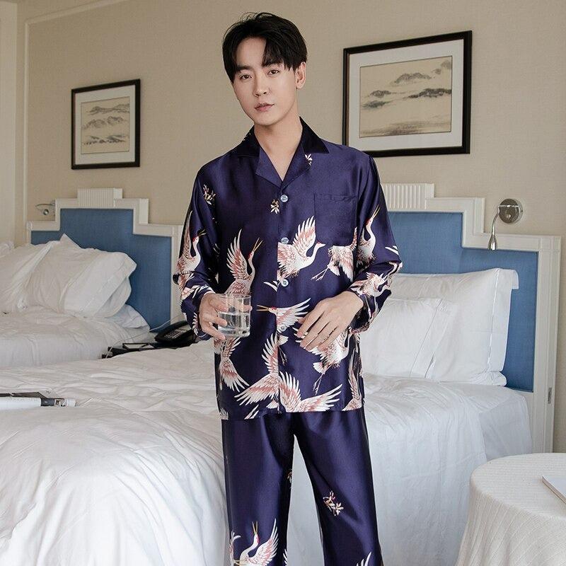 Pyjama-Kimono-Japonais-Homme