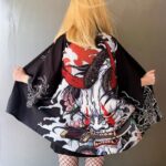 Veste Kimono Oni Serpent Femme