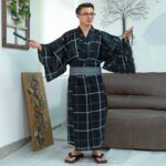 Yukata à Carreaux