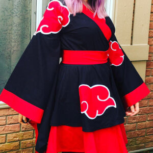 Kimono Japonais Akatsuki Femme