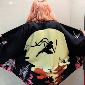 Veste Kimono Japonais Ninja